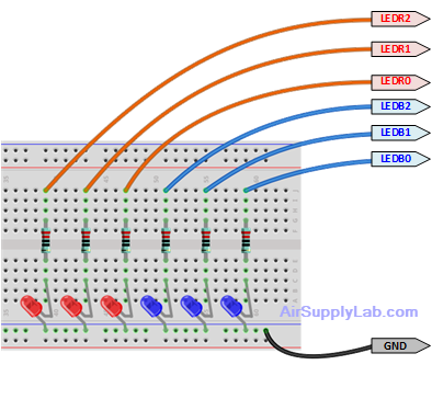 PoliceLED Circuit