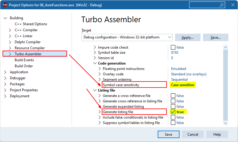 bcb ConfigureTurboAssembler02