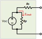 Parallel Internal Resistance Rp